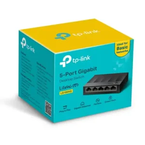TP-LINK 5-PORT 10/100/1000MBS GIGABIT DESKTOP SWITCH-TL-LS1005G