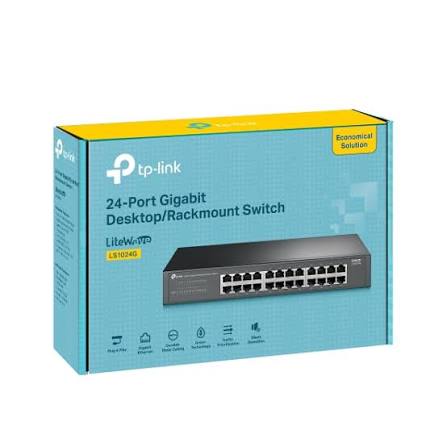 TP-LINK 24-PORT GIGABIT DESKTOP SWITCH